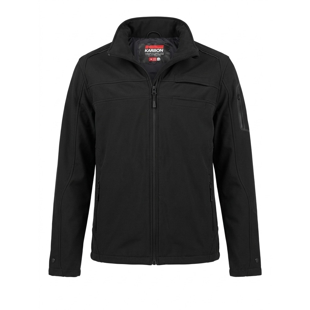 Karbon Black Softshell Tactical Jacket Aviator Performance KR502T M See Note